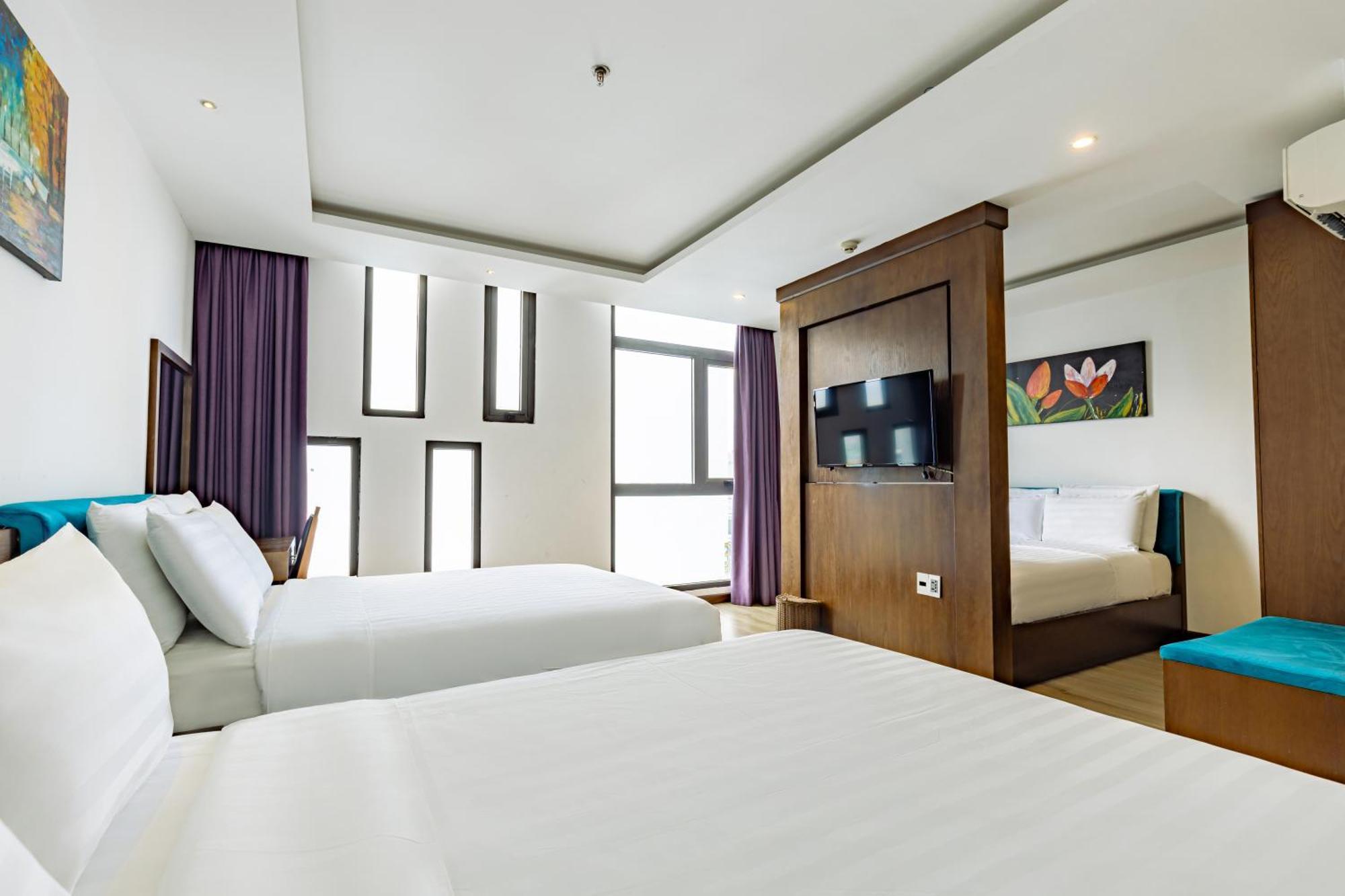Golden Sun Apartment By New Sky Travel Дананг Екстер'єр фото