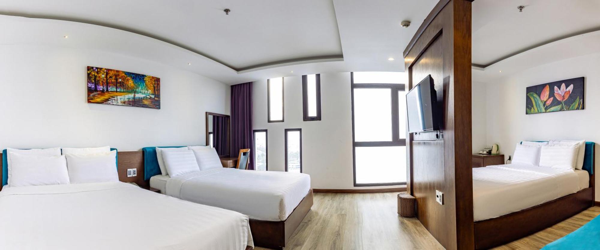 Golden Sun Apartment By New Sky Travel Дананг Екстер'єр фото