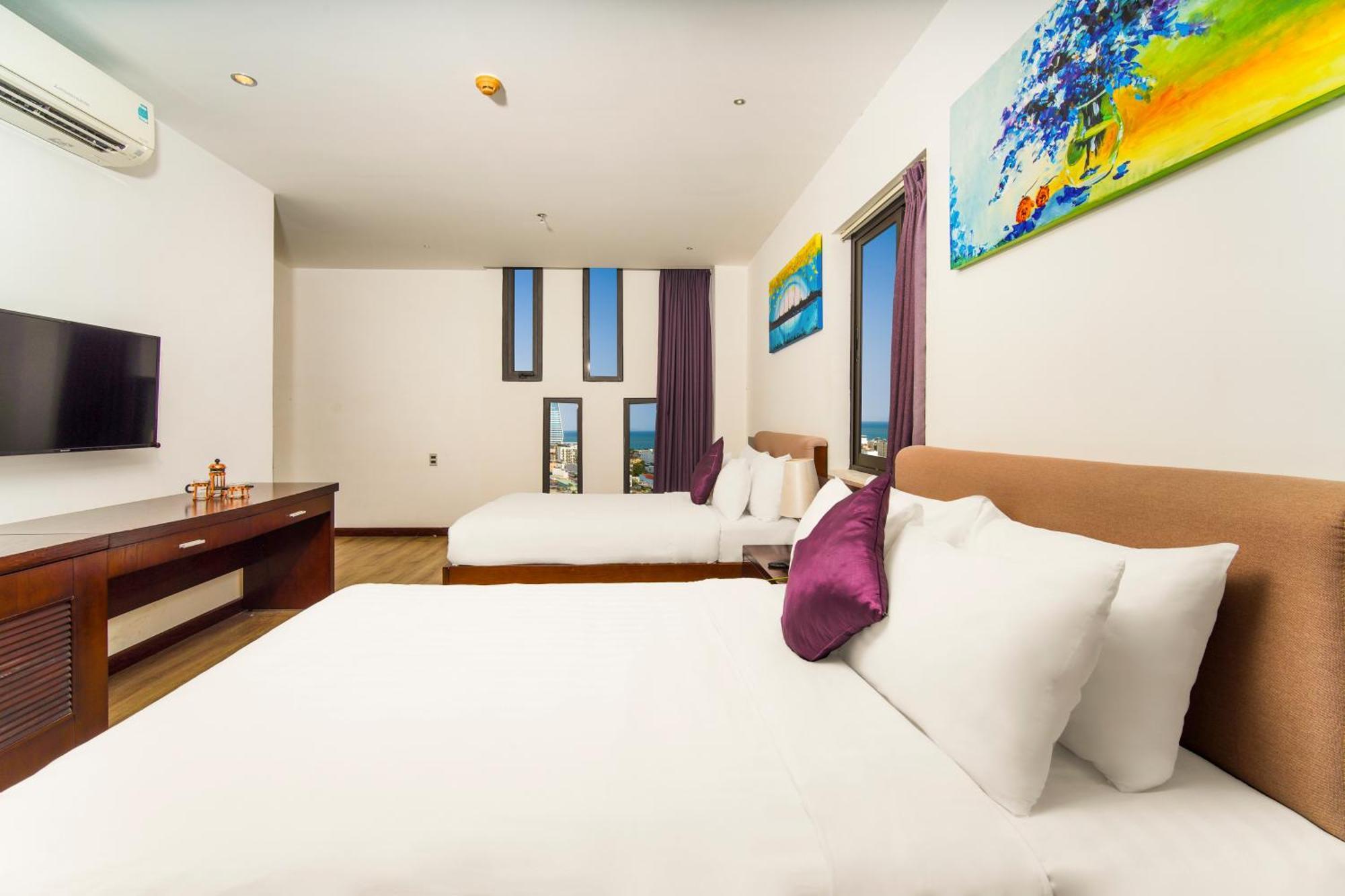 Golden Sun Apartment By New Sky Travel Дананг Екстер'єр фото